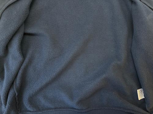 maison kitsune（メゾンキツネ）MAISON KITSUNE (メゾンキツネ) MAISON KITSUNE　ジップパーカー ネイビー サイズ:Ｍの古着・服飾アイテム