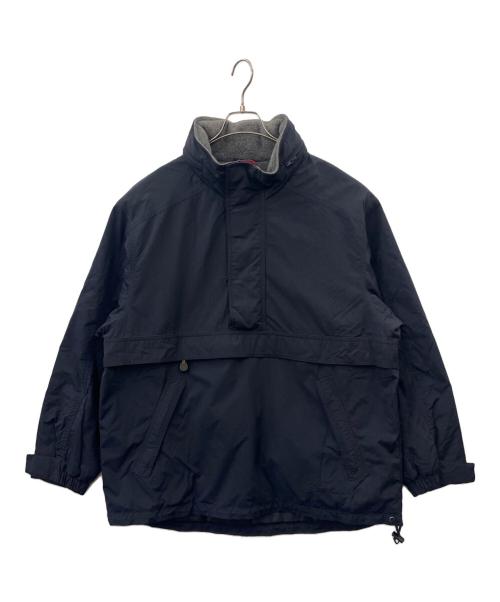 Eddie Bauer（エディーバウアー）Eddie Bauer (エディーバウアー) Eddie Bauer　アノラックジャケット ネイビー サイズ:Sの古着・服飾アイテム