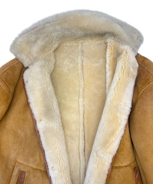 US SHEEPSKIN（USシープスキン）US SHEEPSKIN (USシープスキン) US SHEEPSKIN　フライトジャケット ブラウン サイズ:Ｍの古着・服飾アイテム