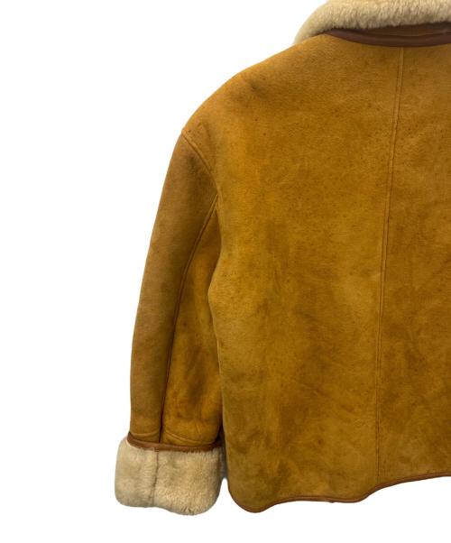 US SHEEPSKIN（USシープスキン）US SHEEPSKIN (USシープスキン) US SHEEPSKIN　フライトジャケット ブラウン サイズ:Ｍの古着・服飾アイテム