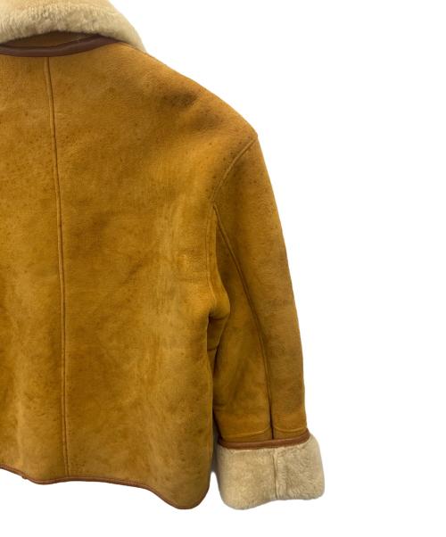 US SHEEPSKIN（USシープスキン）US SHEEPSKIN (USシープスキン) US SHEEPSKIN　フライトジャケット ブラウン サイズ:Ｍの古着・服飾アイテム