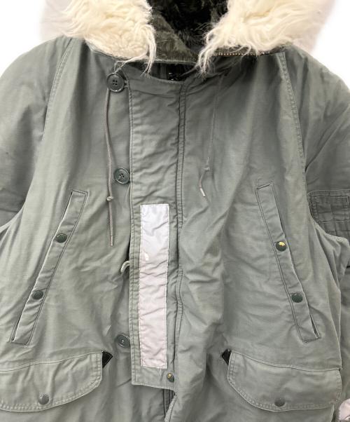 US ARMY（ユーエスアーミー）US ARMY (ユーエスアーミー) GREENBRIER INDUSTRIES (グリーンブライヤー インダストリーズ) GREENBRIER INDUSTRIES 　N-3Bタイプコート グレー サイズ:Lの古着・服飾アイテム