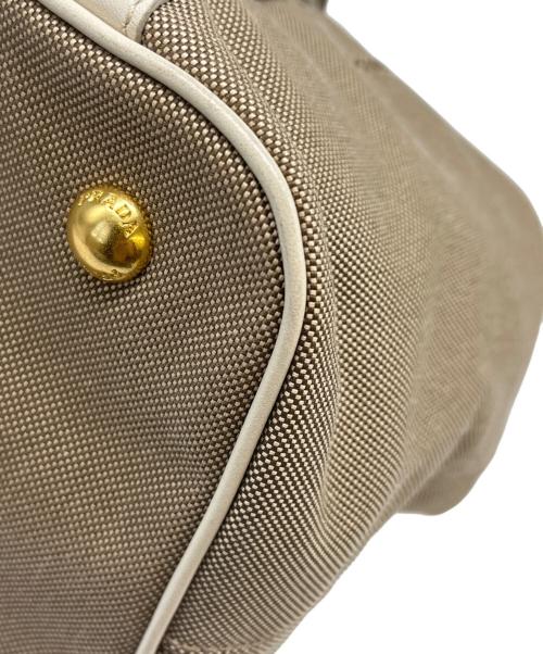 PRADA（プラダ）PRADA (プラダ) PRADA 2WAYバッグ ベージュの古着・服飾アイテム