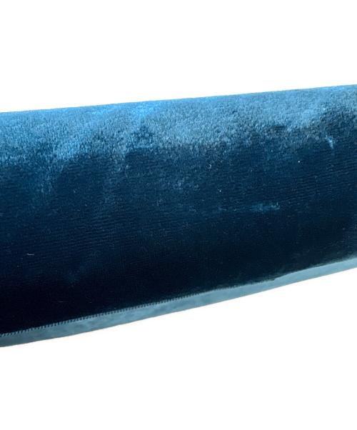 TORY BURCH（トリーバーチ）TORY BURCH (トリーバーチ) TORY BURCH　ベルベット2WAYショルダーバッグ ブルーの古着・服飾アイテム