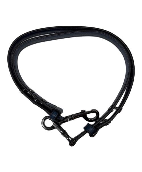 TORY BURCH（トリーバーチ）TORY BURCH (トリーバーチ) TORY BURCH　ベルベット2WAYショルダーバッグ ブルーの古着・服飾アイテム