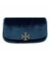 TORY BURCH (トリーバーチ) TORY BURCH　ベルベット2WAYショルダーバッグ ブルー：20000円