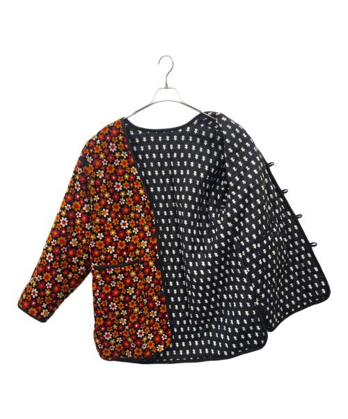 freada（フリーダ）freada (フリーダ) Freada　リバーシブルベロアキルトコート マルチカラー サイズ:ONESIZEの古着・服飾アイテム