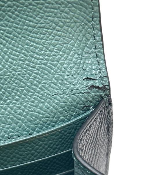 COACH（コーチ）COACH (コーチ) COACH　ソフト ウォレット カラーブロック　長財布 ブルー×ネイビーの古着・服飾アイテム