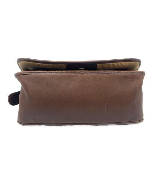 COACH（コーチ）COACH (コーチ) OLD COACH ショルダーバッグ　ターンロック ブラウンの古着・服飾アイテム