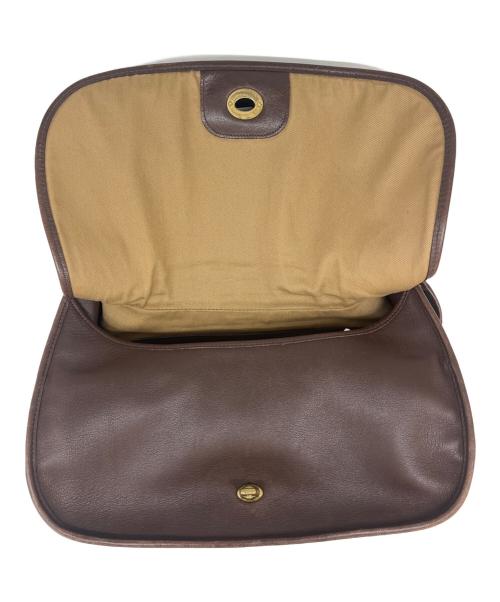 COACH（コーチ）COACH (コーチ) OLD COACH ショルダーバッグ　ターンロック ブラウンの古着・服飾アイテム