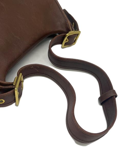 COACH（コーチ）COACH (コーチ) OLD COACH ショルダーバッグ　ターンロック ブラウンの古着・服飾アイテム
