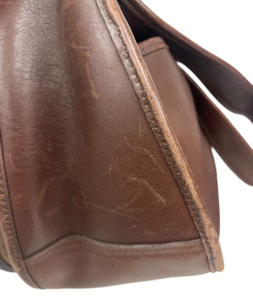 COACH（コーチ）COACH (コーチ) OLD COACH ショルダーバッグ　ターンロック ブラウンの古着・服飾アイテム