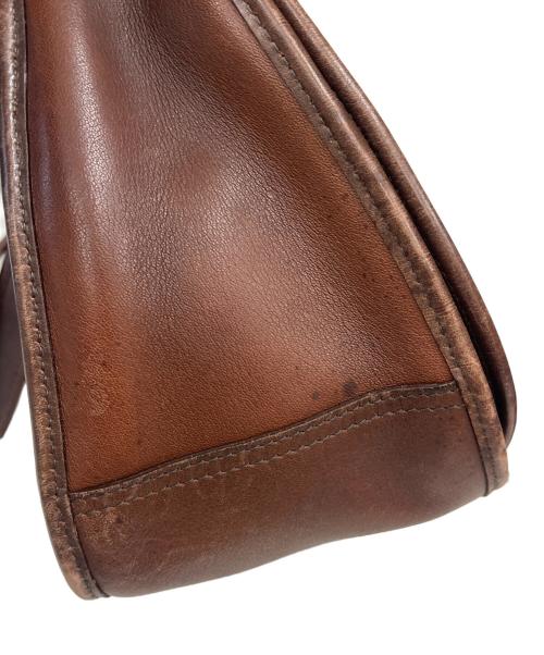 COACH（コーチ）COACH (コーチ) OLD COACH ショルダーバッグ　ターンロック ブラウンの古着・服飾アイテム