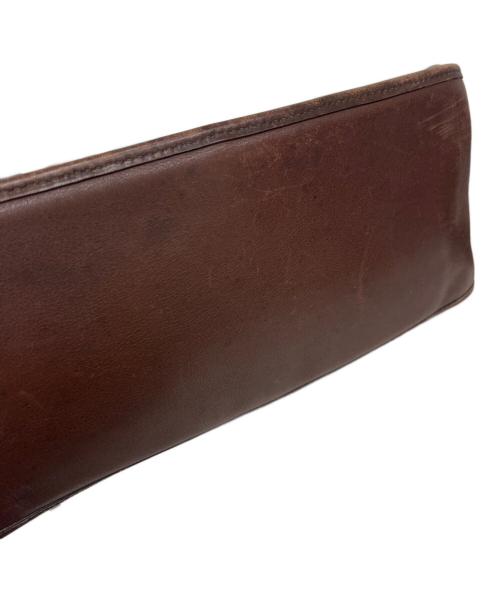 COACH（コーチ）COACH (コーチ) OLD COACH ショルダーバッグ　ターンロック ブラウンの古着・服飾アイテム