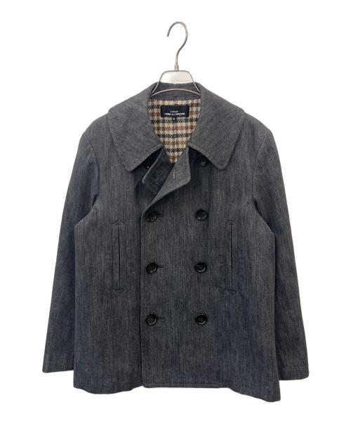 tricot COMME des GARCONS（トリココムデギャルソン）tricot COMME des GARCONS (トリココムデギャルソン) Pコート グレー サイズ:Mの古着・服飾アイテム