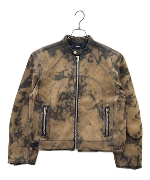 BREATH（ブレス）BREATH (ブレス) BREATH　ライダースジャケット ブラウン サイズ:Ｍの古着・服飾アイテム