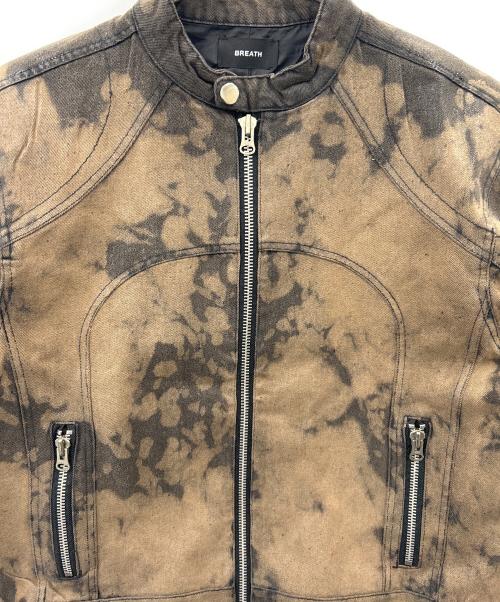 BREATH（ブレス）BREATH (ブレス) BREATH　ライダースジャケット ブラウン サイズ:Ｍの古着・服飾アイテム