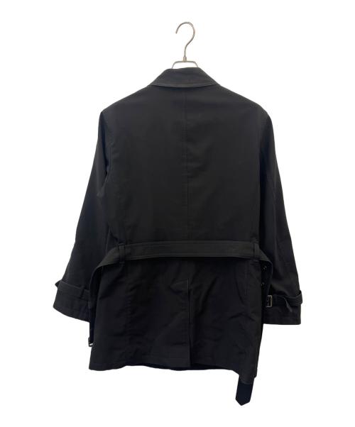 BURBERRY BLACK LABEL（バーバリーブラックレーベル）BURBERRY BLACK LABEL (バーバリーブラックレーベル) BURBERRY BLACK LABEL　トレンチコート ブラック サイズ:Lの古着・服飾アイテム