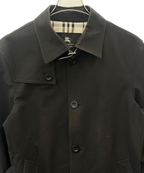 BURBERRY BLACK LABEL（バーバリーブラックレーベル）BURBERRY BLACK LABEL (バーバリーブラックレーベル) BURBERRY BLACK LABEL　トレンチコート ブラック サイズ:Lの古着・服飾アイテム