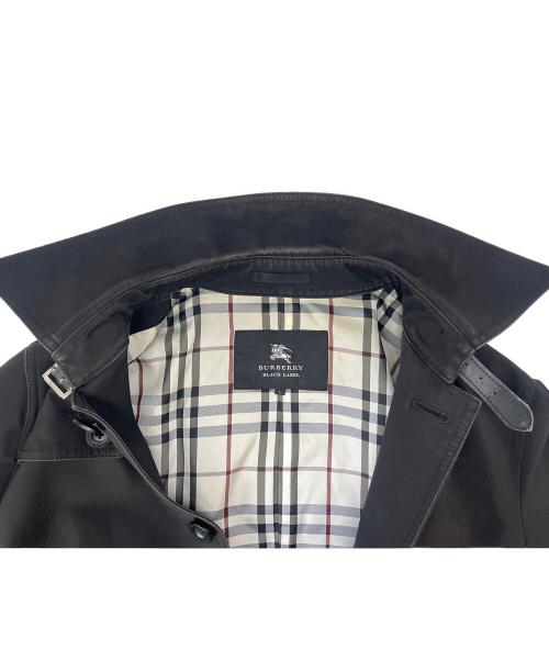BURBERRY BLACK LABEL（バーバリーブラックレーベル）BURBERRY BLACK LABEL (バーバリーブラックレーベル) BURBERRY BLACK LABEL　トレンチコート ブラック サイズ:Lの古着・服飾アイテム