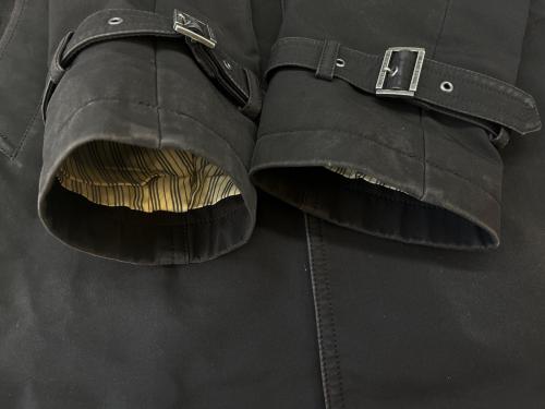 BURBERRY BLACK LABEL（バーバリーブラックレーベル）BURBERRY BLACK LABEL (バーバリーブラックレーベル) BURBERRY BLACK LABEL　トレンチコート ブラック サイズ:Lの古着・服飾アイテム