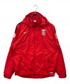 NIKE×浦和レッズナイキ×ウラワレッズ）の古着「NIKE　浦和レッズ　フーデッドジャケット」｜レッド