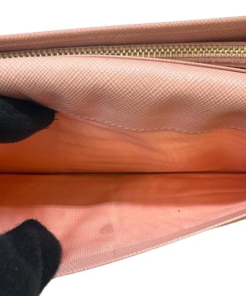 PRADA（プラダ）PRADA (プラダ) PRADA　サフィアーノ　長財布 ピンクの古着・服飾アイテム