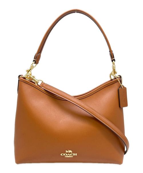 COACH（コーチ）COACH (コーチ) COACH　ローレルショルダーバッグ　ハンドバッグ ブラウンの古着・服飾アイテム