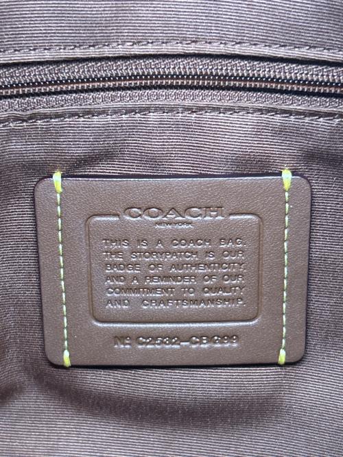 COACH（コーチ）COACH (コーチ) COACH　ローレルショルダーバッグ　ハンドバッグ ブラウンの古着・服飾アイテム
