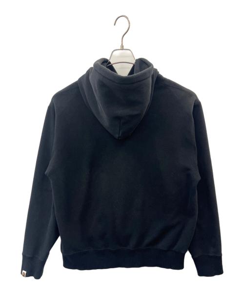 A BATHING APE（ア ベイシング エイプ）A BATHING APE (ア ベイシング エイプ) A BATHING APE  プルオーバーパーカー ブラック サイズ:Ｍの古着・服飾アイテム