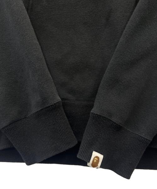 A BATHING APE（ア ベイシング エイプ）A BATHING APE (ア ベイシング エイプ) A BATHING APE  プルオーバーパーカー ブラック サイズ:Ｍの古着・服飾アイテム