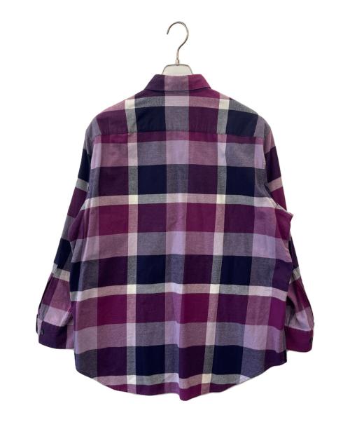 BLACK LABEL CRESTBRIDGE（ブラックレーベル クレストブリッジ）BLACK LABEL CRESTBRIDGE (ブラックレーベル クレストブリッジ) BLACK LABEL CRESTBRIDGE　長袖シャツ ピンク サイズ:LLの古着・服飾アイテム