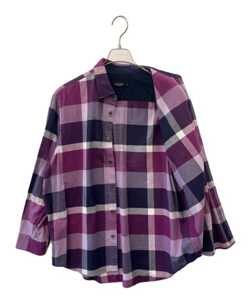 BLACK LABEL CRESTBRIDGE（ブラックレーベル クレストブリッジ）BLACK LABEL CRESTBRIDGE (ブラックレーベル クレストブリッジ) BLACK LABEL CRESTBRIDGE　長袖シャツ ピンク サイズ:LLの古着・服飾アイテム