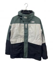 HELLY HANSEN（ヘリーハンセン）の古着「HELLY HANSEN 　SPオーシャン フレイジャケット」｜グリーン×グレー