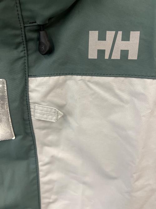 HELLY HANSEN（ヘリーハンセン）HELLY HANSEN (ヘリーハンセン) HELLY HANSEN 　SPオーシャン フレイジャケット グリーン×グレー サイズ:Lの古着・服飾アイテム