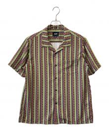 HUF（ハフ）の古着「HUF　半袖シャツ」｜グリーン