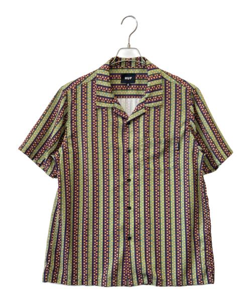 HUF（ハフ）HUF (ハフ) HUF　半袖シャツ グリーン サイズ:Ｍの古着・服飾アイテム
