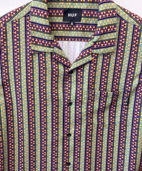 HUF（ハフ）HUF (ハフ) HUF　半袖シャツ グリーン サイズ:Ｍの古着・服飾アイテム