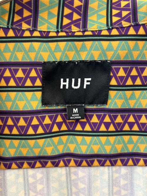 HUF（ハフ）HUF (ハフ) HUF　半袖シャツ グリーン サイズ:Ｍの古着・服飾アイテム