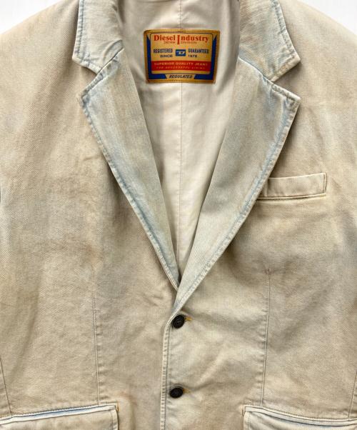 DIESEL（ディーゼル）DIESEL (ディーゼル) DIESEL　デニムジャケット インディゴ サイズ:Mの古着・服飾アイテム