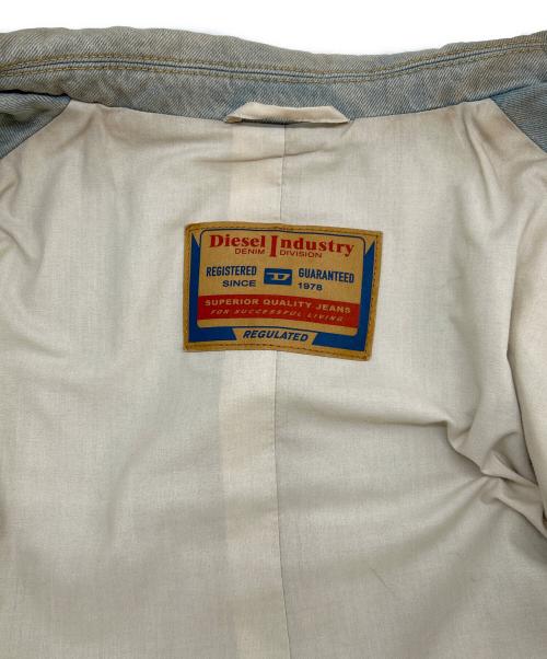 DIESEL（ディーゼル）DIESEL (ディーゼル) DIESEL　デニムジャケット インディゴ サイズ:Mの古着・服飾アイテム
