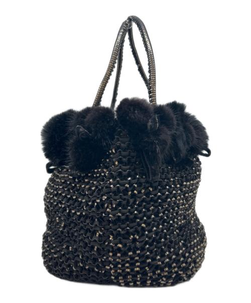 ANTEPRIMA（アンテプリマ）ANTEPRIMA (アンテプリマ) ANTEPRIMA　ワイヤーバッグ ブラックの古着・服飾アイテム