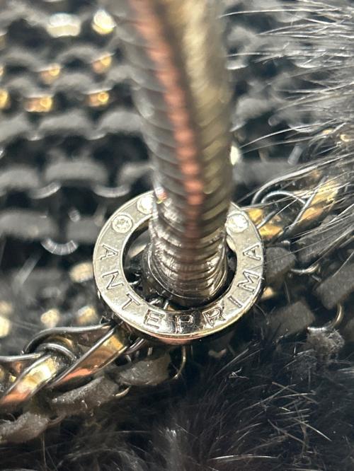 ANTEPRIMA（アンテプリマ）ANTEPRIMA (アンテプリマ) ANTEPRIMA　ワイヤーバッグ ブラックの古着・服飾アイテム