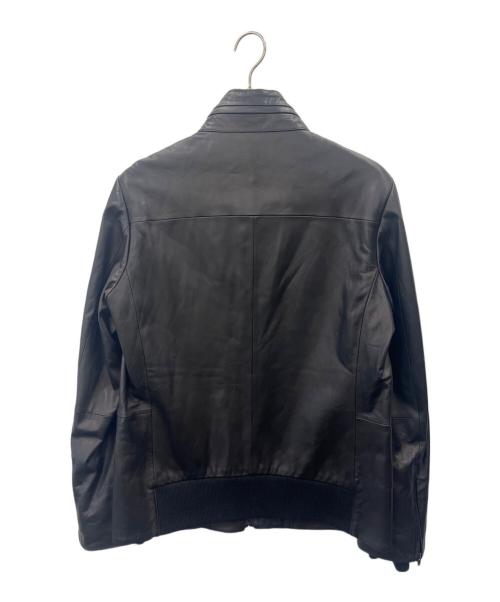 Calvin Klein（カルバンクライン）Calvin Klein (カルバンクライン) Calvin Klein　レザージャケット ブラック サイズ:Lの古着・服飾アイテム
