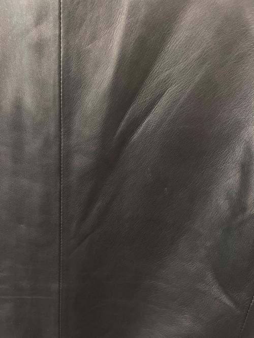 Calvin Klein（カルバンクライン）Calvin Klein (カルバンクライン) Calvin Klein　レザージャケット ブラック サイズ:Lの古着・服飾アイテム