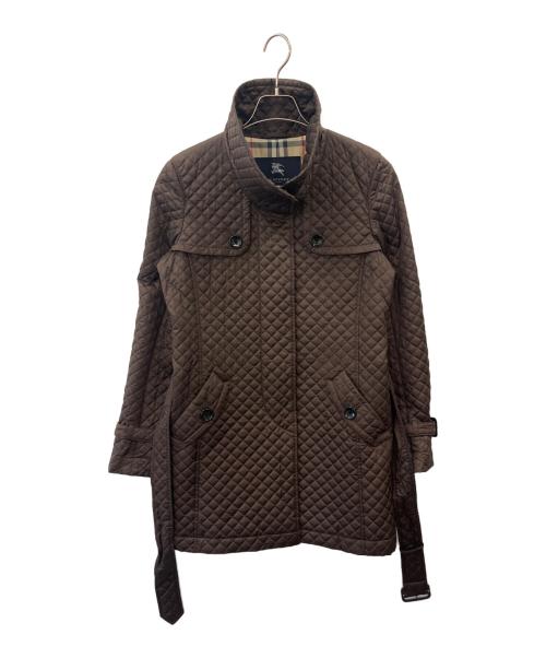 BURBERRY LONDON（バーバリーロンドン）BURBERRY LONDON (バーバリーロンドン) キルティングコート ブラウン サイズ:38の古着・服飾アイテム