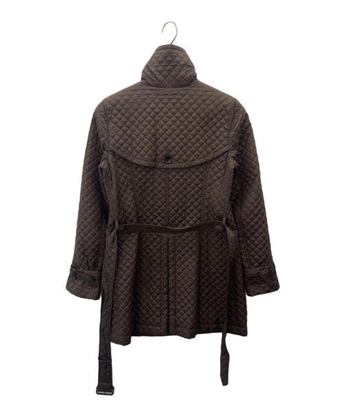 BURBERRY LONDON（バーバリーロンドン）BURBERRY LONDON (バーバリーロンドン) キルティングコート ブラウン サイズ:38の古着・服飾アイテム