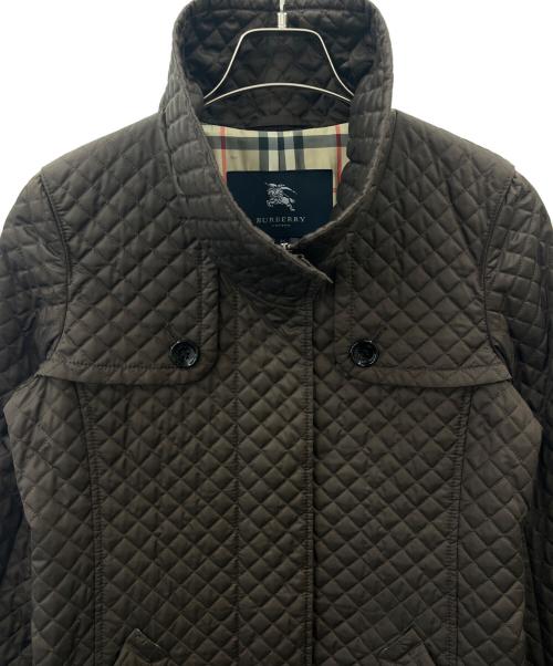 BURBERRY LONDON（バーバリーロンドン）BURBERRY LONDON (バーバリーロンドン) キルティングコート ブラウン サイズ:38の古着・服飾アイテム