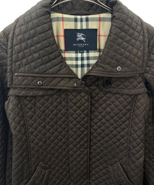BURBERRY LONDON（バーバリーロンドン）BURBERRY LONDON (バーバリーロンドン) キルティングコート ブラウン サイズ:38の古着・服飾アイテム