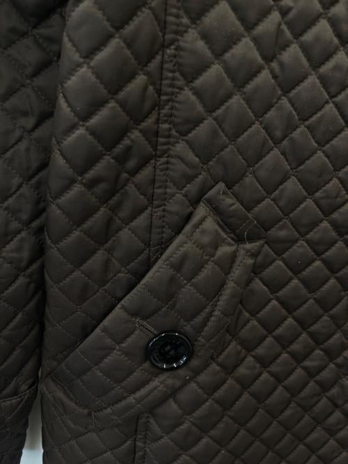BURBERRY LONDON（バーバリーロンドン）BURBERRY LONDON (バーバリーロンドン) キルティングコート ブラウン サイズ:38の古着・服飾アイテム